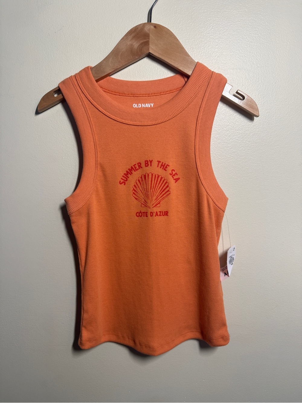 Old Navy Ribbed Shell Crop Tank Top